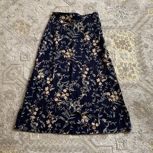 Vintage Made in USA midi skirt